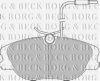 BORG & BECK BBP1132 Brake Pad Set, disc brake